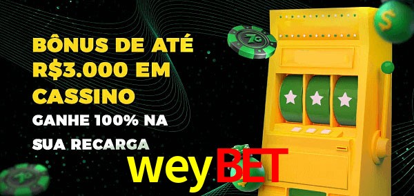 weybet melhor bônus de depósito